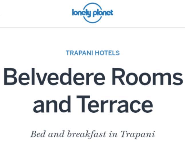 Belvedere Rooms And Terrace トラーパニ エクステリア 写真